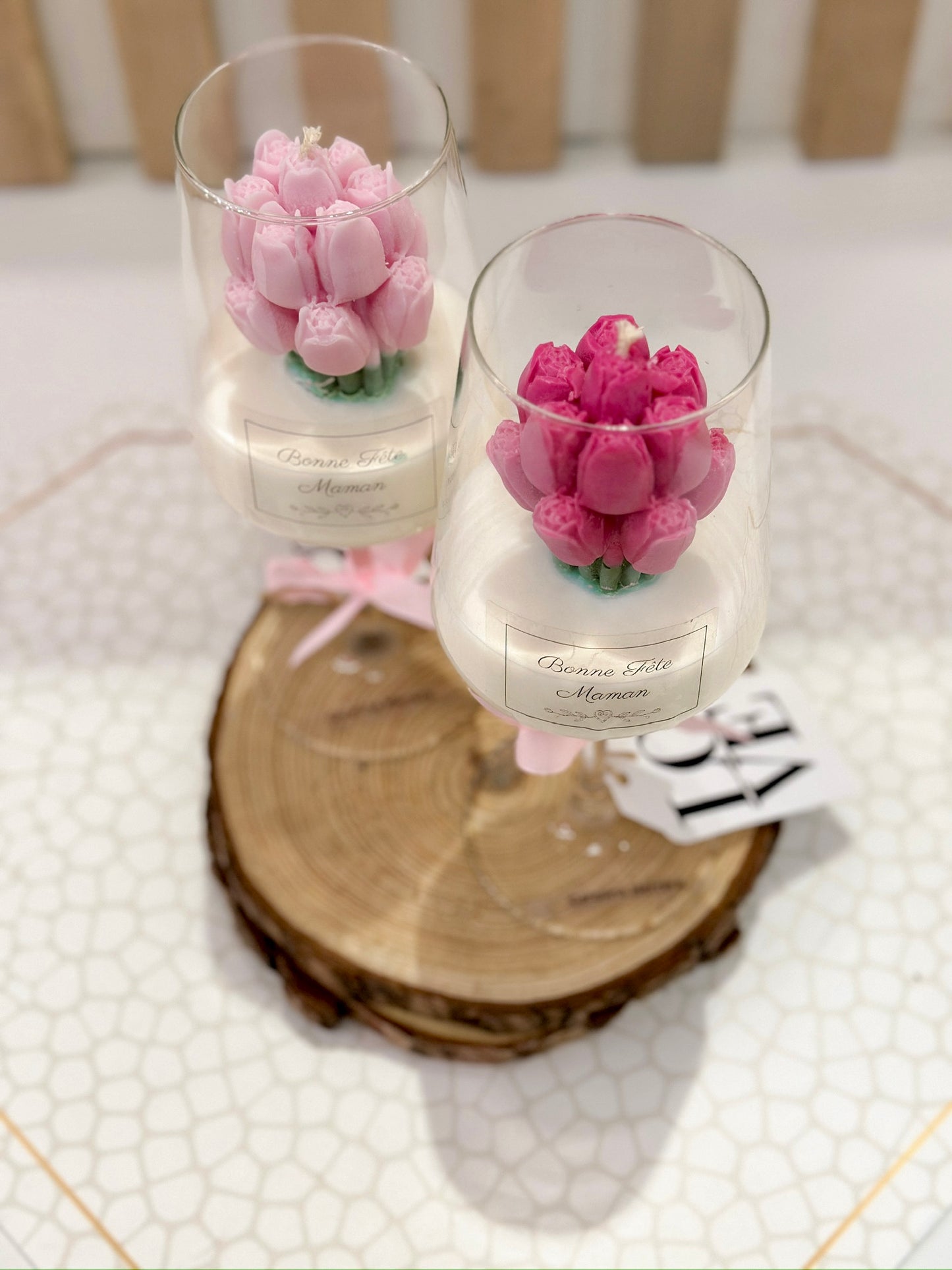 Verre en tulipes - Personnalisable