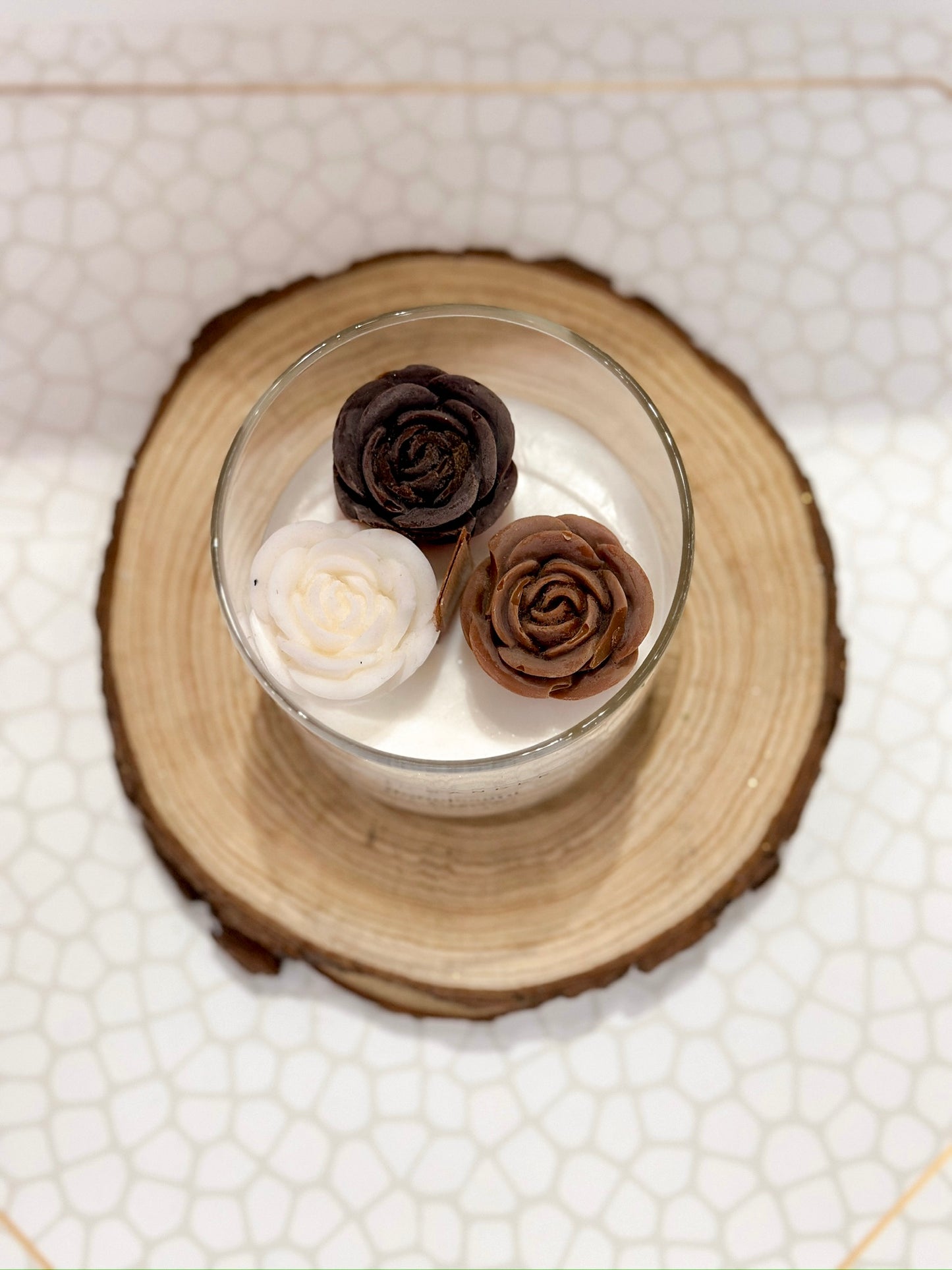Roses sous bocal - Adoucissant